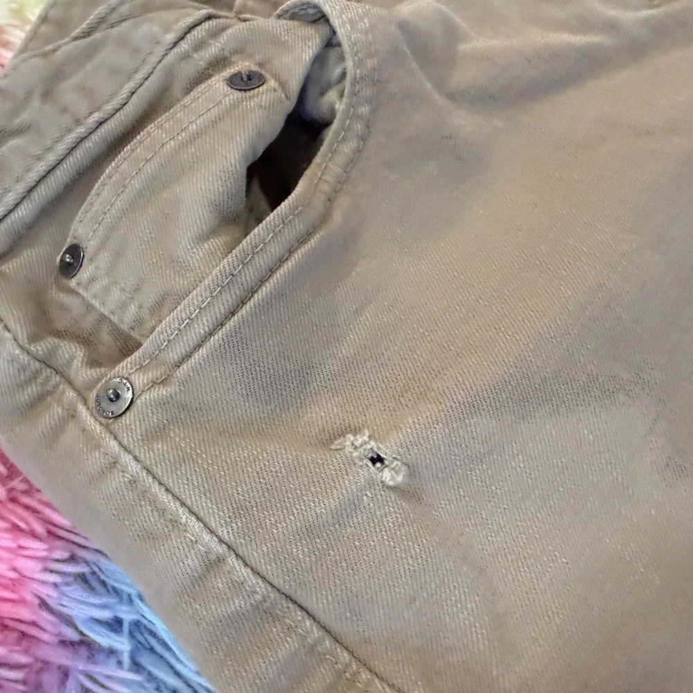 Bonobos‎ Chino Pants Mens 30x32 Tan Stretch Washed Khaki Slim Straight 5-Pocket